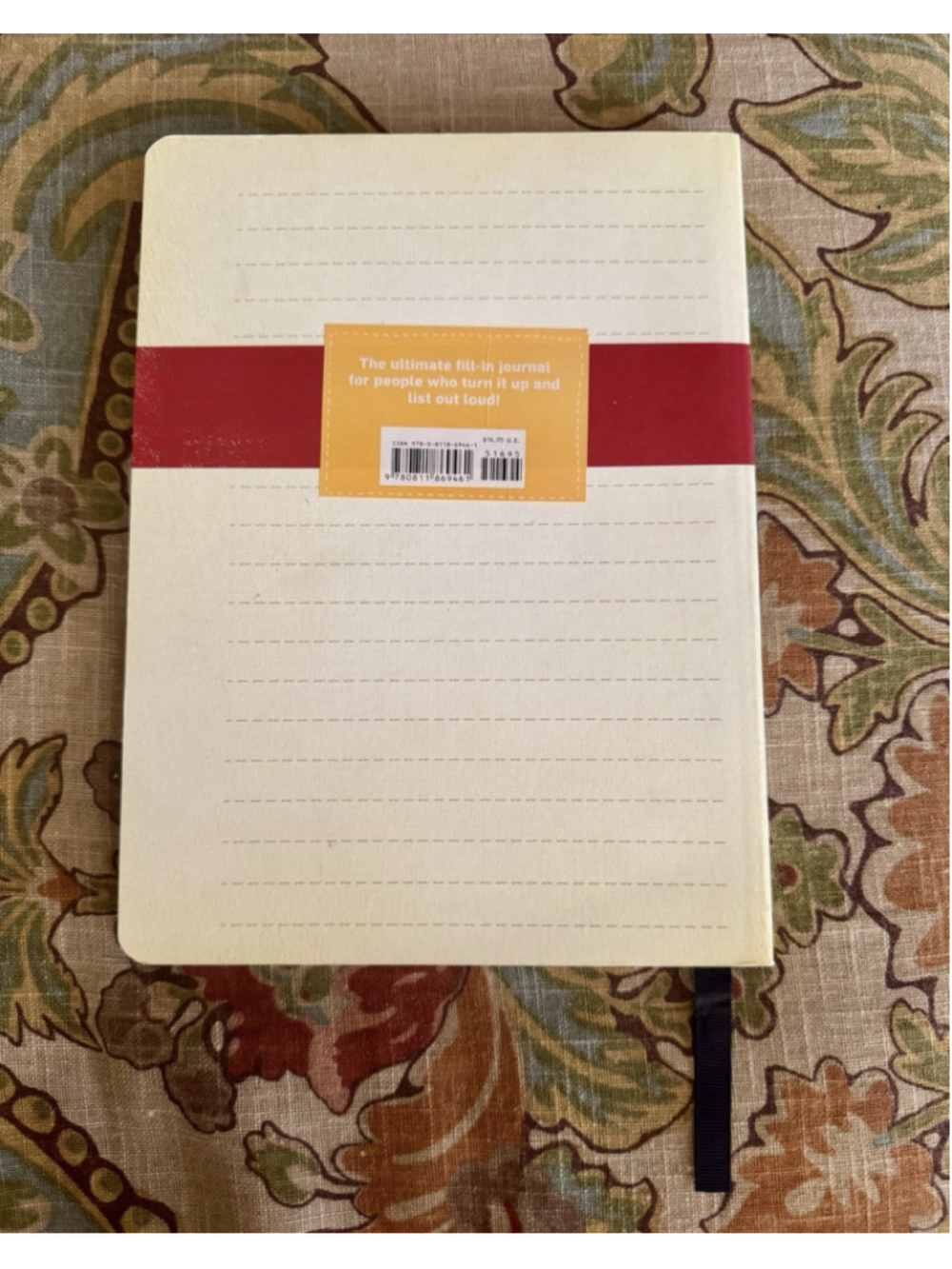 Music Listography Journal Your Life In Playlists Lisa Nola Chronicle Books NEW - Picture 3 of 17